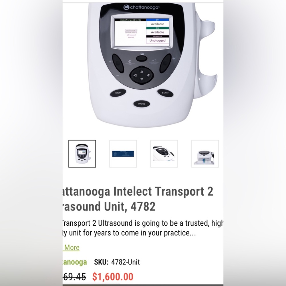 Horse therapy therapeutic ultrasound